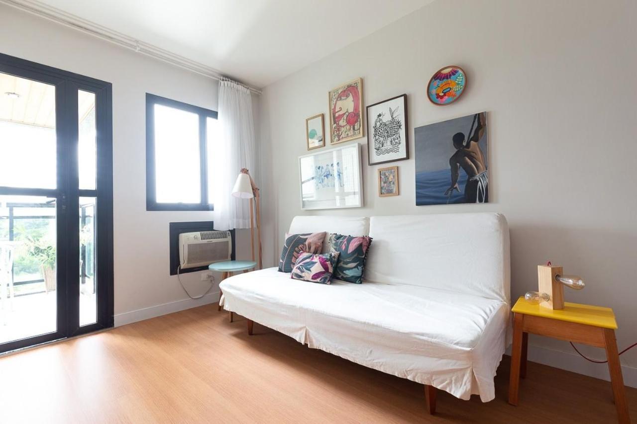 Curtaipanema: Flat Qd C/varanda Piscina Vaga Apartment *